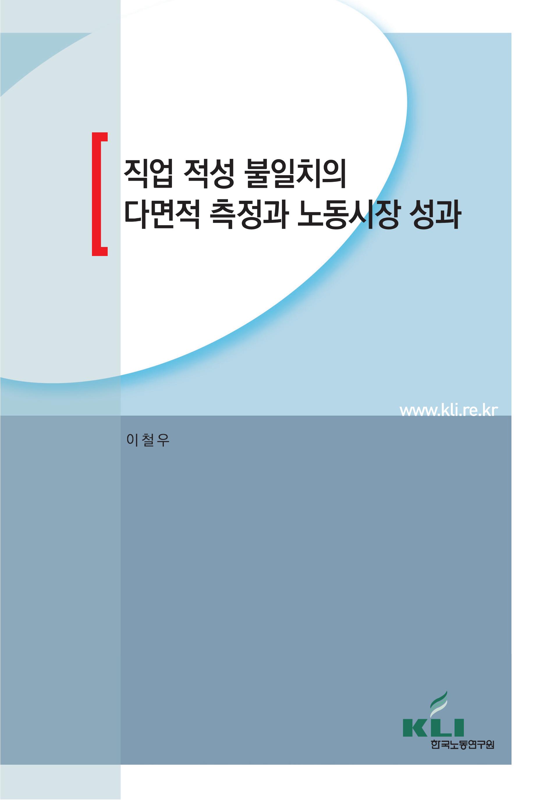 직업 적성 불일치의 다면적 측정과 노동시장 성과